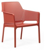 D2.Design Krzesło Net Relax czerwony 81745