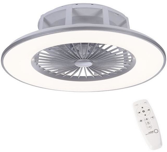 Leuchten Direkt 14646-55 - LED Lampa z wentylatorem MICHAEL LED/29W/230V + pilot