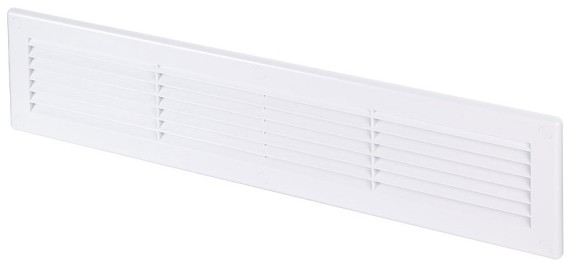 Awenta Osłona wentylacyjna  11 x 46 cm biała siatka