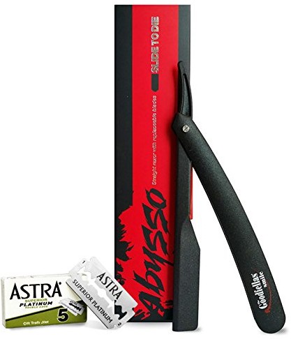 The Goodfellas' smile THE GOODFELLAS' SMILE Abysso hand-held razor push type synthetic handle, 100 g
