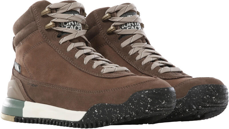 The North Face Back-To-Berkeley III Leather Shoes Waterproof Women, brązowy US 10 | EU 41 2021 Buty codzienne NF0A4T3E32A1004