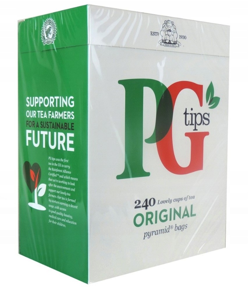 Herbata Angielska PG TIPS 240 piramidek PG.H.240