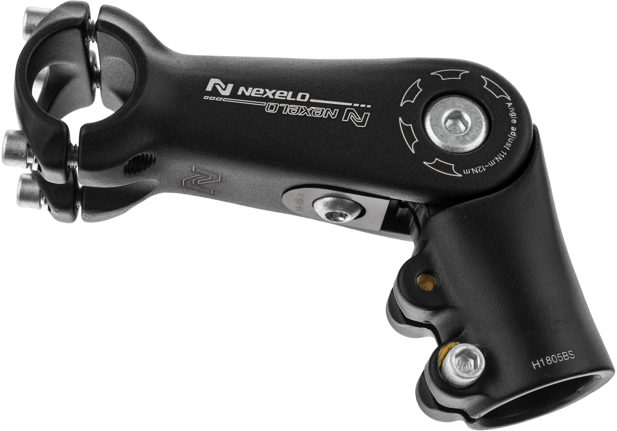 Nexelo Wspornik kier. AHEAD regul. 25,4mm 90mm wysoki czarny