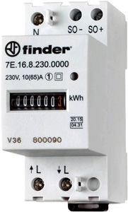 Licznik energii jednofazowy 65A 230V AC 50Hz 7E.16.8.230.0000 7E1682300000