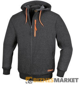 Beta Utensili S.p.a BLUZA Z KAPTUREM SZARA 7665G 076650101