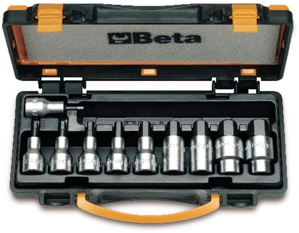 Beta Tools 10-elementowy zestaw nasadek 920PE/C10, stal, 009200443