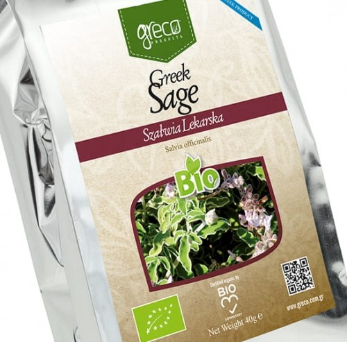 GReco Szałwia (salvia officinalis) 40g BIO 1123