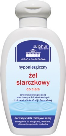 Sulphur Zdrój ŻEL SIARCZKOWY HYPOALERGICZNY 200G