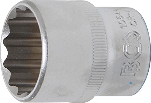 BGS nasadka na klucz nasadowy zastosowania 12-kątne, 1/2 cala, 24 MM, 1 sztuki, 10644
