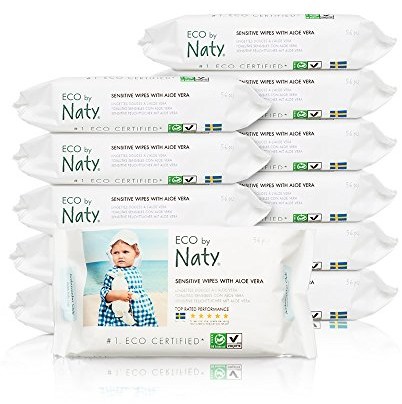 Naty by Nature Babycare ekologiczne chusteczki nawilżające 245036