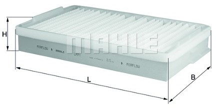 Knecht Filtr, wentylacja przestrzeni pasażerskiej LA 71