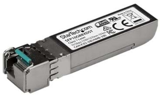 StarTech.com StarTech.com MSA Compliant 10 Gigabit Fiber SFP+ Transceiver Module - 10GBase-BX (Downstream) - SM LC - 10 km - SFP+ transceiver modul - 10 Gigabit Ethernet SFP10GBBXDST