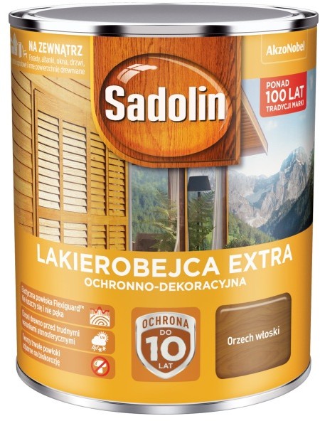 Sadolin Lakierobejca Extra orzech w$159oski 0 75 l