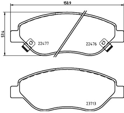 BREMBO P 23 178 P 23 178