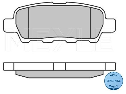 Wulf Gaertner Autoparts Zestaw klocków hamulcowych, hamulce tarczowe Wulf Gaertner Autoparts 025 238 7114/W
