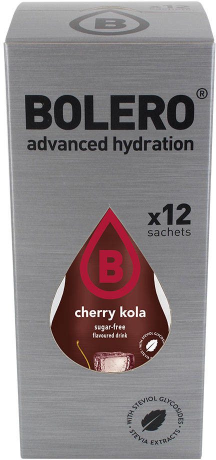 Bolero Bolero Cherry Kola ze stewią 9g BOX 12szt.