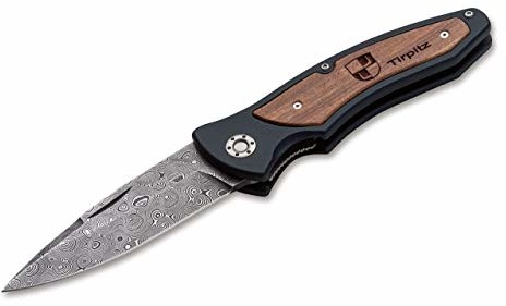 Böker Tirpitz-Damast 42 scyzoryk, brązowy, 22,9 cm 110191DAM
