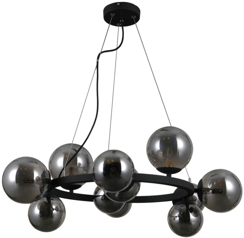 Italux Czarna Lampa Wisząca Montora G9 11-punktowa PND-30223-11