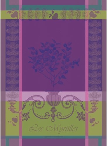 Garnier Thiebaut ściereczka do naczyń myrtilles Violet 23395