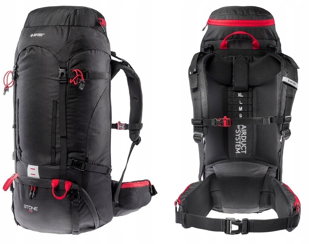 Hi-Tec Plecak Trekkingowy Turystyczny Stone 75L