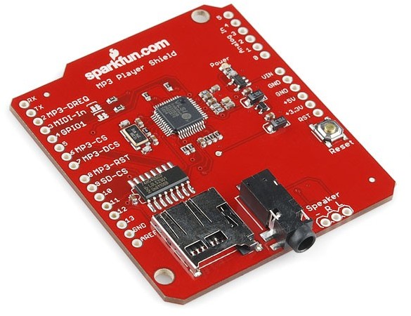 MP3 Player Shield VS1053 - SparkFun SPF-01766