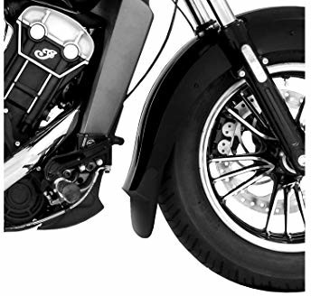 Puig Przedłużenie błotników motocyklowych z przodu 9825N Indian Scout 15'-18', czarne