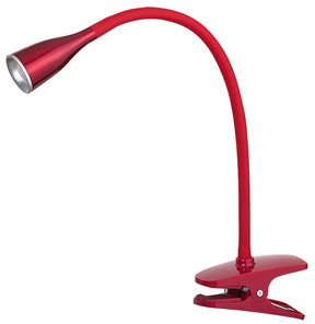 Rabalux Jeff LED czerwona lampka z klipsem 4198 4198