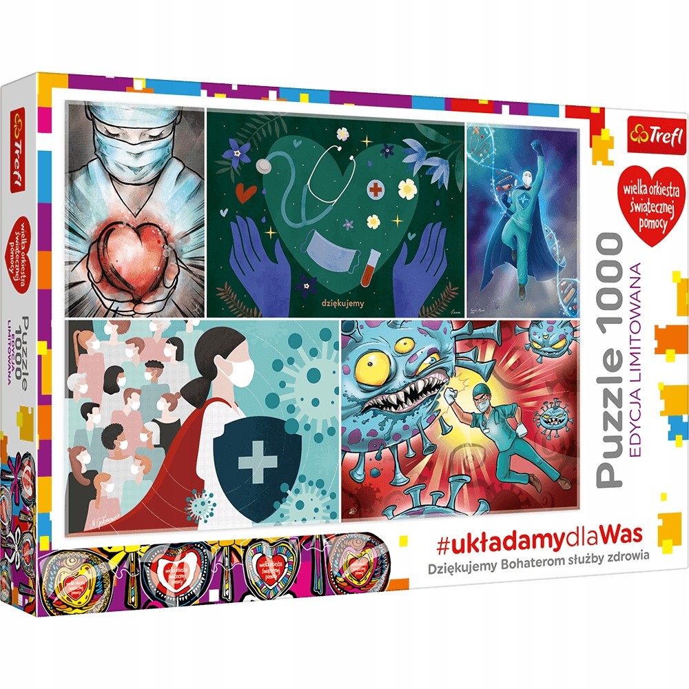 Trefl Puzzle 1000 el. #UkładamydlaWas
