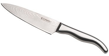 Le Creuset Santoku 18 cm czarna rękojeść z tworzywa sztucznego 980003-15-01