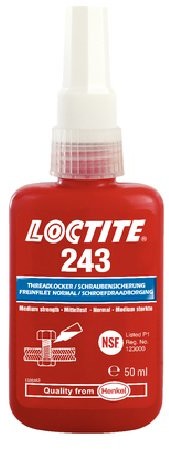 Loctite 243 środek zabezpieczający do śrub, 50 ml LT 1831713
