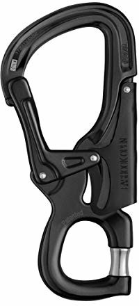 Petzl Connector EASHOOK Open Black (M043AA01)