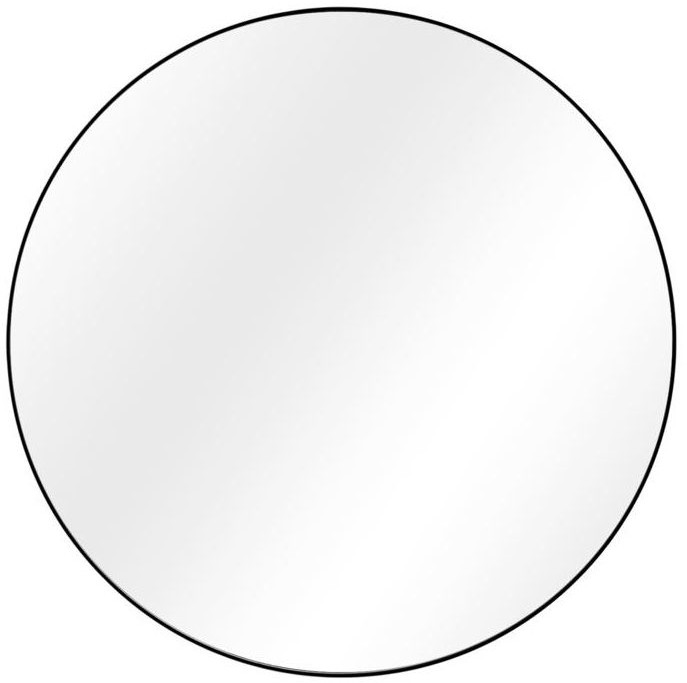 INSPIRE Lustro okrągłe Focale czarne śr. 81 cm Inspire