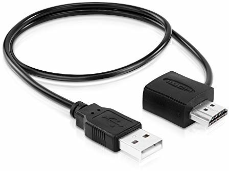 PureLink PI076, adapter sieciowy HDMI z 50 cm kablem USB PI076