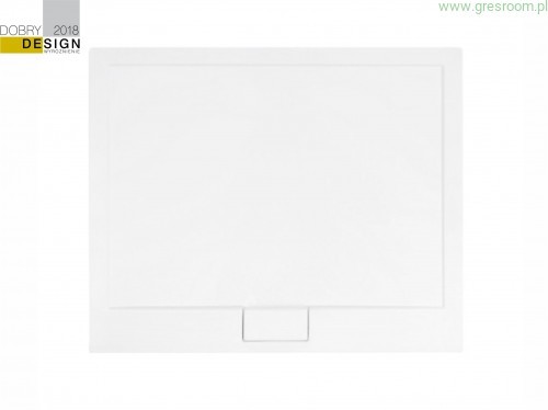 Besco Ultraslim 100x90 cm prostokątny biały