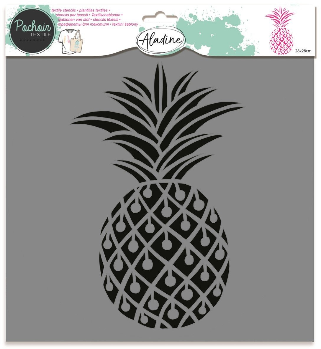 Aladine Szablon, Ananas