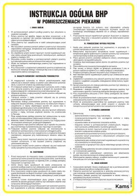 IAG28 Instrukcja BHP w pomieszczeniach piekarni