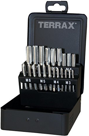 Ruko terrax a245006 gwintowane wiertła do 21-częściowy