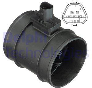 DELPHI Przepływomierz masowy powietrza AF10410-12B1 AF10410-12B1