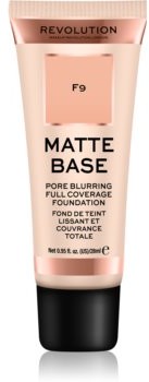 Makeup Revolution Matte Base podkład kryjący odcień F9 28 ml
