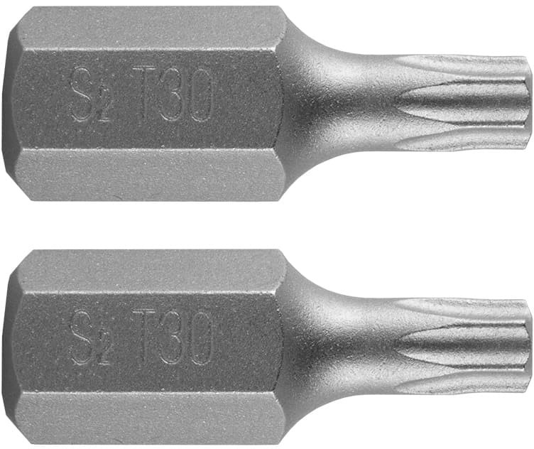 NEO Końcówka TORX T30 x 30 mm S2 x 2 szt TOP-10-920