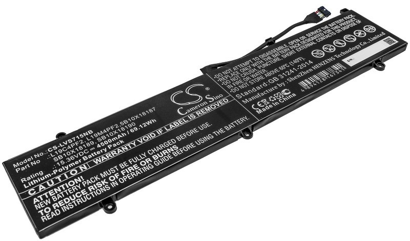 Cameron Sino Lenovo Yoga Slim 7 15 5B10X18187 4500mAh 69.12Wh 15.36V