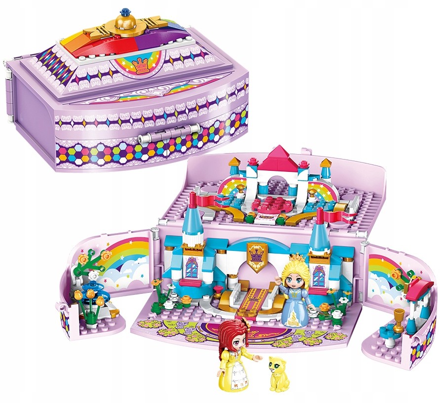 LEGO Klocki Pałacyk Szkatułka 301el zgodne z