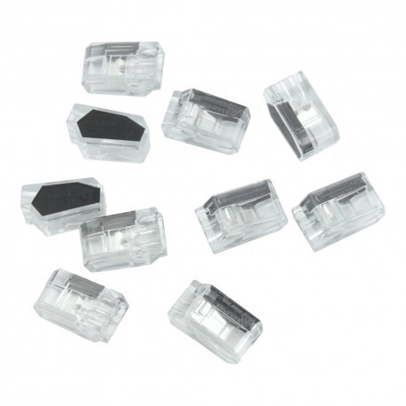 DEGSON 10 sztuk złączki do puszek instalacyjnych 2x0.5-2.5 mm VDE DGN 4258 10-DG228-3.5-02P