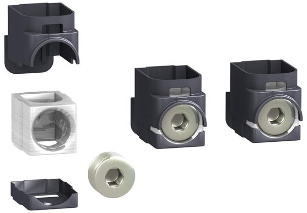 SCHNEIDER 3 connectors (1x 120-185mma2) LV429259