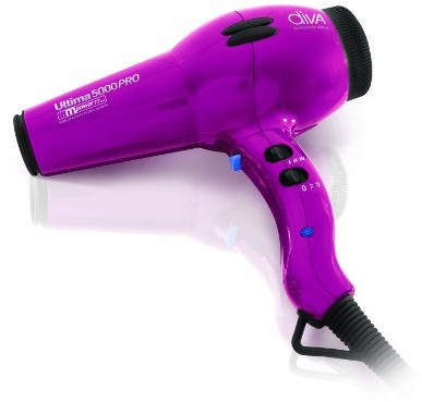 Diva Professional Styling Ultima 5000 Hair dryer, Pink SUK118