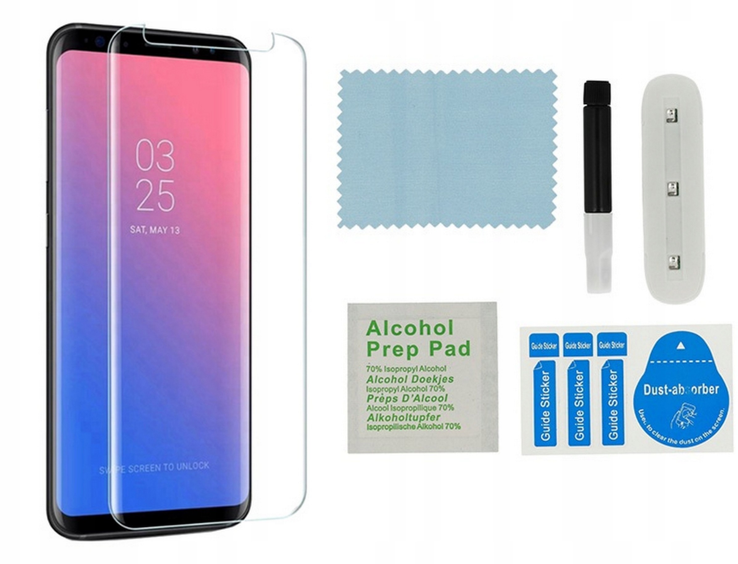 Samsung S10 Szkło Hartowane Uv Cały ekran