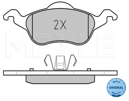 Wulf Gaertner Autoparts Zestaw klocków hamulcowych, hamulce tarczowe Wulf Gaertner Autoparts 025 231 5419
