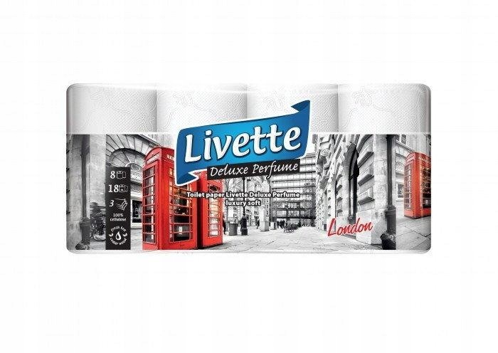 Livette London fresh tea 3w 180 listków 8 rolek