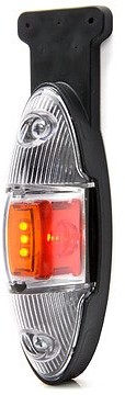 WAŚ Lampa LED pozycyjna P-T 3 funkcje LEWA (819L/II) was819l/ii