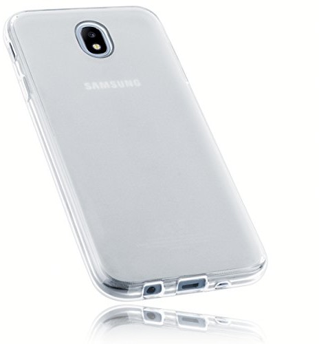 mumbi pokrowiec na telefon pokrowiec ochronny na Samsung Galaxy J7 (2017) przezroczysty biały 23262-Samsung Galaxy J7 (2017)